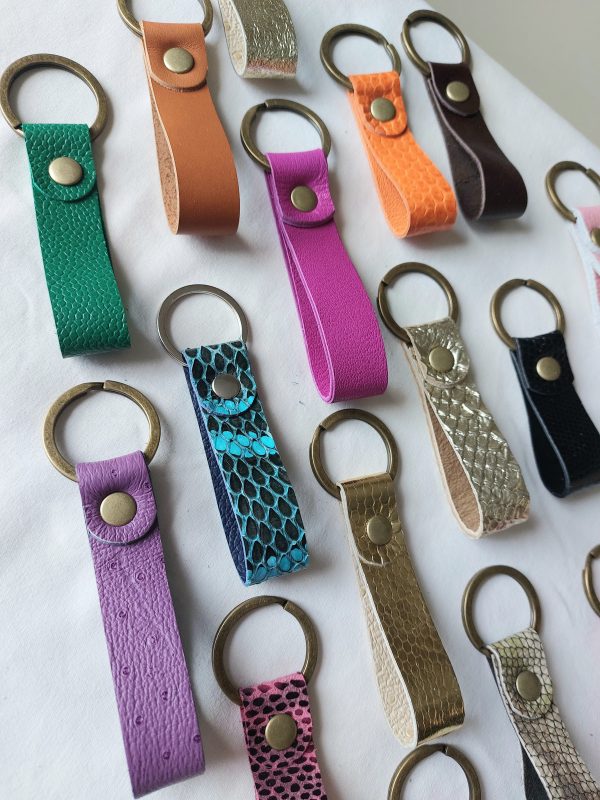 Leather Loop Keyring